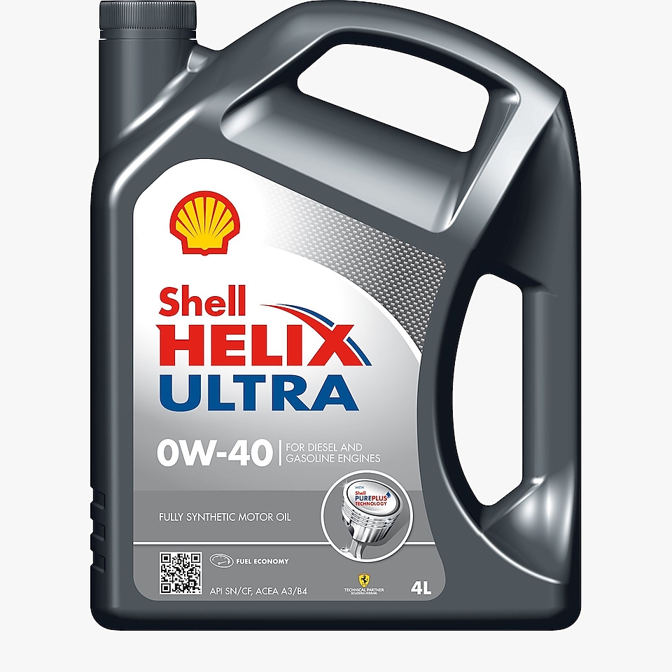 Зображення великим планом Shell Helix Ultra 0W-40