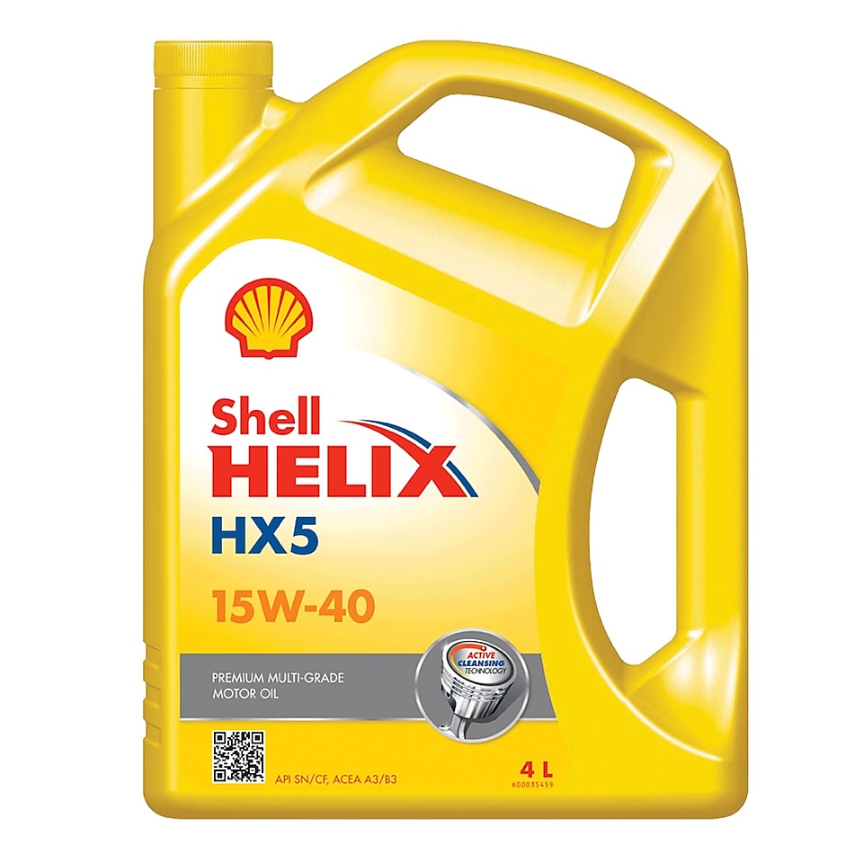 Зображення великим планом Shell Helix HX5 High Mileage 15W-40