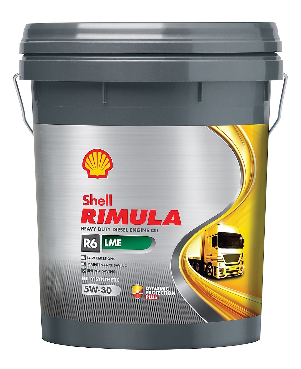 Фотографія Shell Rimula R6 LME 5W 30 крупним планом
