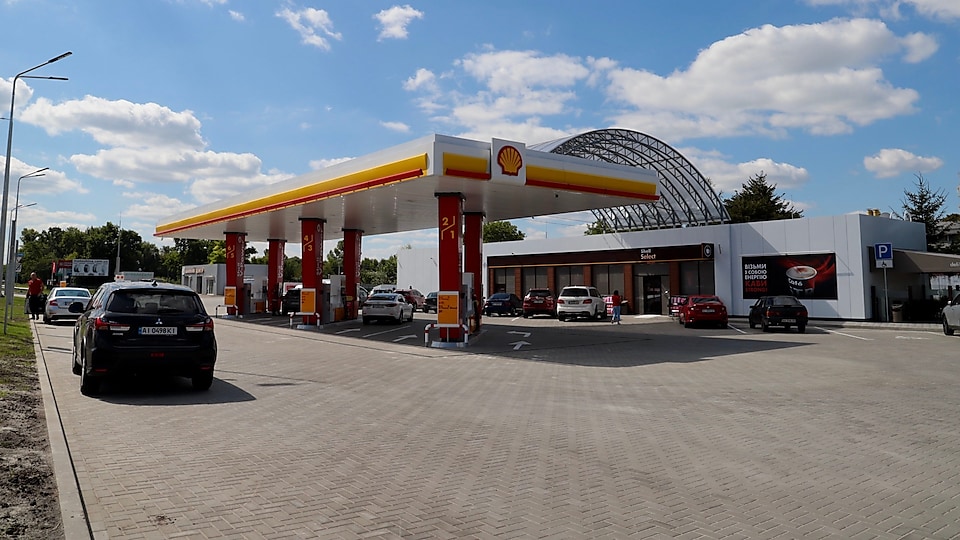 Нова оновлена станція готова приймати багатьох клієнтів Shell в м. Гребінки Київської області