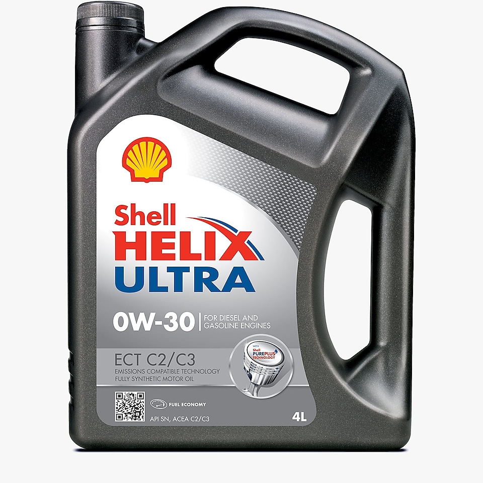 Packshot Shell Helix Ultra C2 C3 0W-30